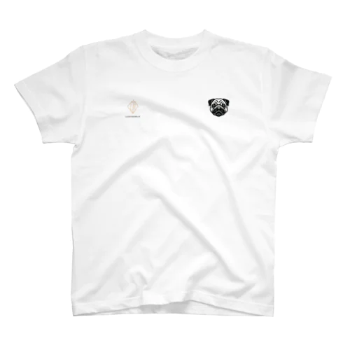 “The Still Pug” Tee / LudiNoble × AdulPlay  Regular Fit T-Shirt