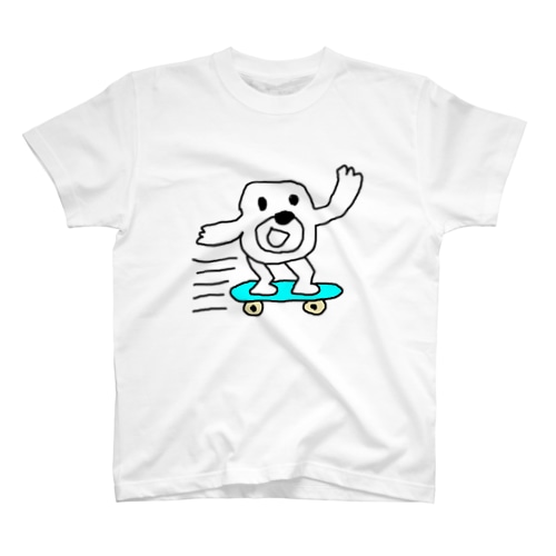 スケボーヒモックマ Regular Fit T-Shirt