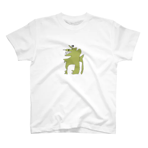 5歳の男の子が描いたトリケラトプス Regular Fit T-Shirt