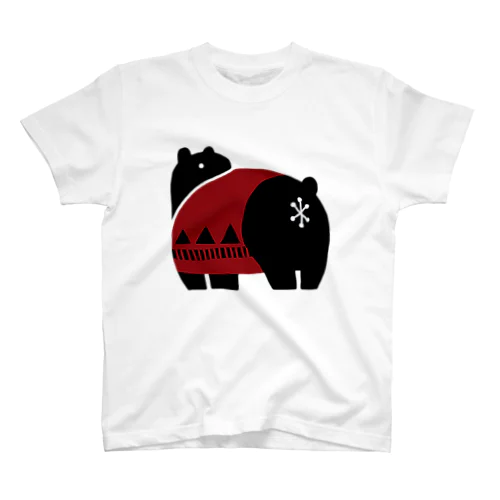 ふりむきクマ Regular Fit T-Shirt