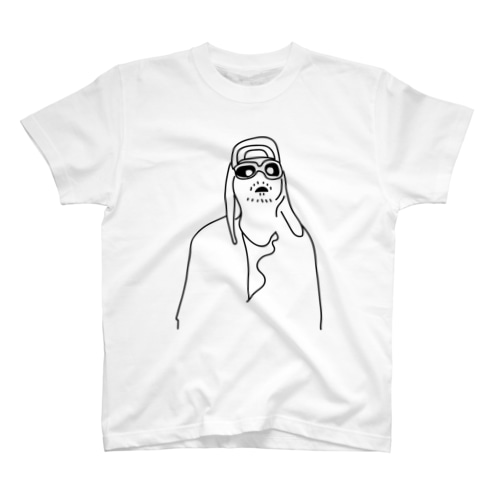 ぐにゃっとしたサングラス Regular Fit T-Shirt