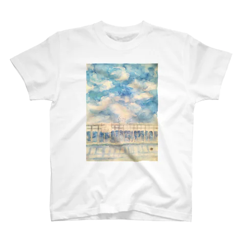 水彩クラゲ Regular Fit T-Shirt