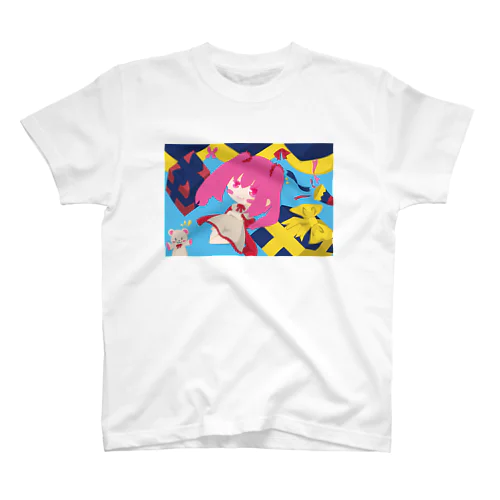 プレゼントと女の子 スタンダードTシャツ