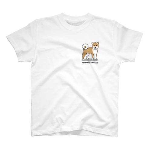 shiba1&2（両面2） Regular Fit T-Shirt