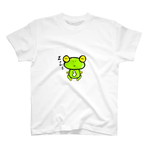 すやすやカエル スタンダードTシャツ