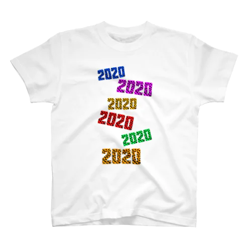 熱い2020　ヒョウ柄 Regular Fit T-Shirt