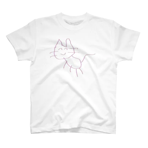 ねこ スタンダードTシャツ