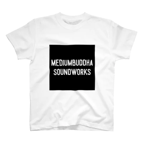 Mediumbuddha Sound Works Square Logo Regular Fit T-Shirt