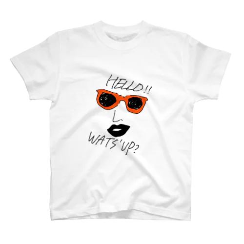 hello girl スタンダードTシャツ