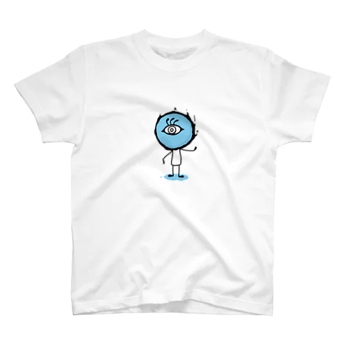 青の宇宙人 Regular Fit T-Shirt