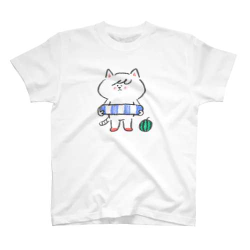 ポシェットにゃんこ協会 Regular Fit T-Shirt