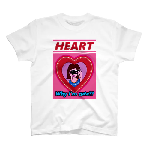 HEART♥HEART♥HEART♥HEART♥ Regular Fit T-Shirt