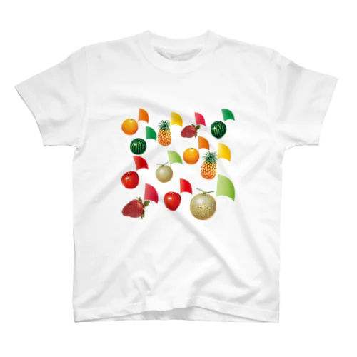 フルーツの音符♪ Regular Fit T-Shirt