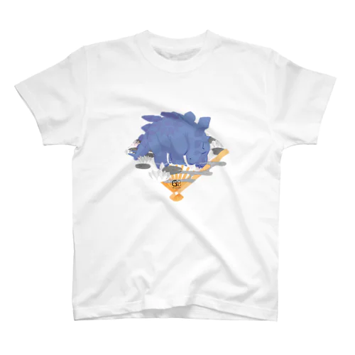 四紀 -夏-　ステゴサウルス スタンダードTシャツ