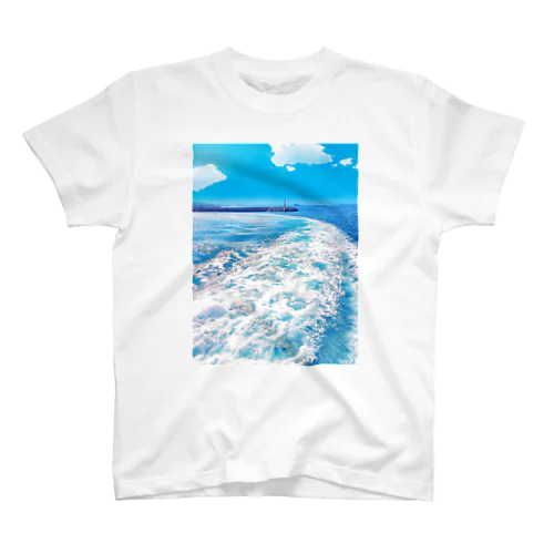 A photo of the ocean Regular Fit T-Shirt