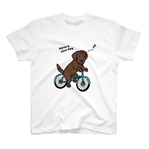 bicycleラブ チョコ Regular Fit T-Shirt