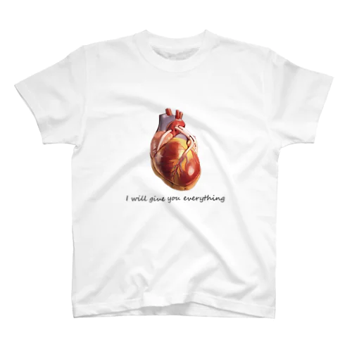 I will give you everything スタンダードTシャツ