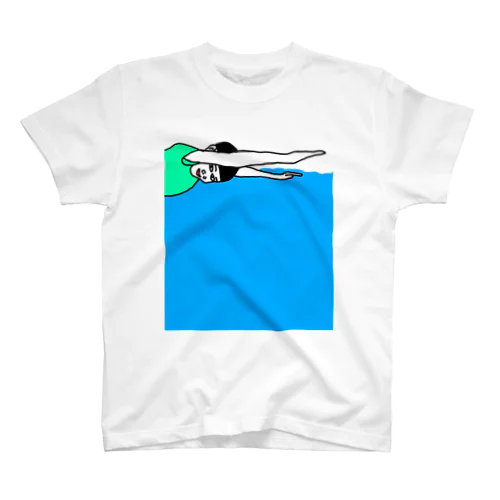 泳ぐ 티셔츠