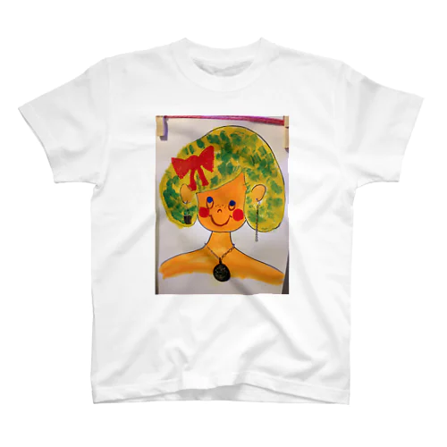 知的な女の子 Regular Fit T-Shirt