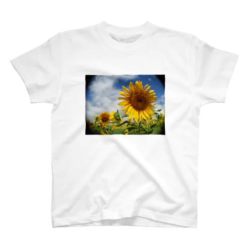 夏の花 向日葵 Regular Fit T-Shirt