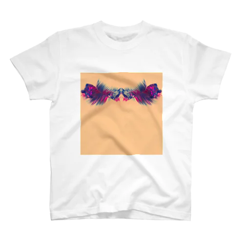 色彩の羽根 002 Regular Fit T-Shirt