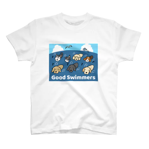 Good Swimmers（前面） スタンダードTシャツ