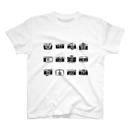 12camera（黒） Regular Fit T-Shirt