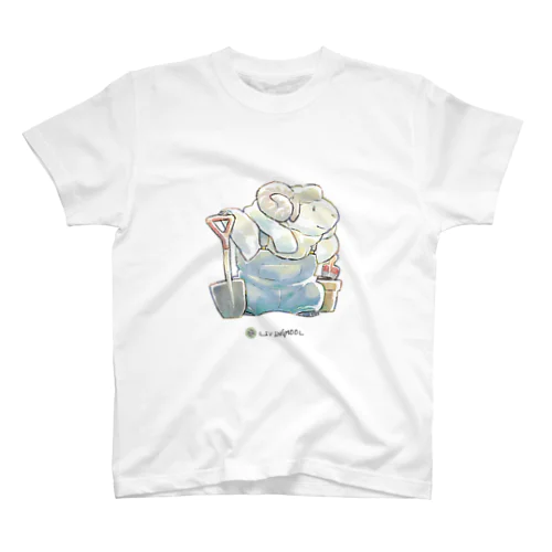 LIVINGMOOL　羊 Regular Fit T-Shirt