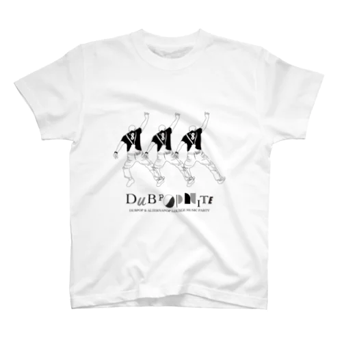 DUBPOPNITE08 -b【復刻】 スタンダードTシャツ