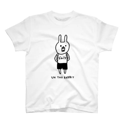 ウサギのウーがどんぐりTを着てるT Regular Fit T-Shirt