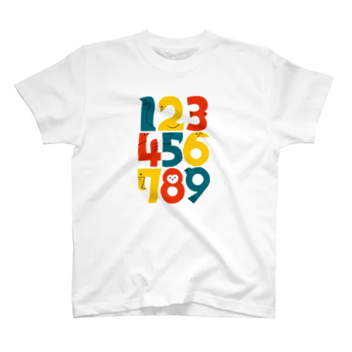 数字 Regular Fit T-Shirt