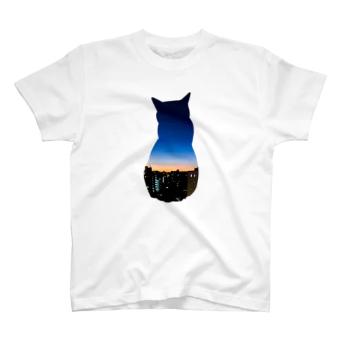 よるねこ Regular Fit T-Shirt