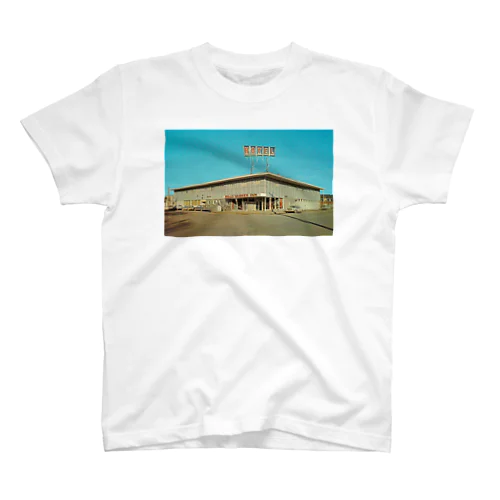 POSTCARD: BILLY BARKER INN, QUESNEL, BC, 1962 スタンダードTシャツ