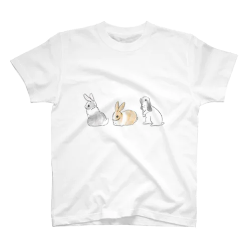 うさぎのシリーズ スタンダードTシャツ