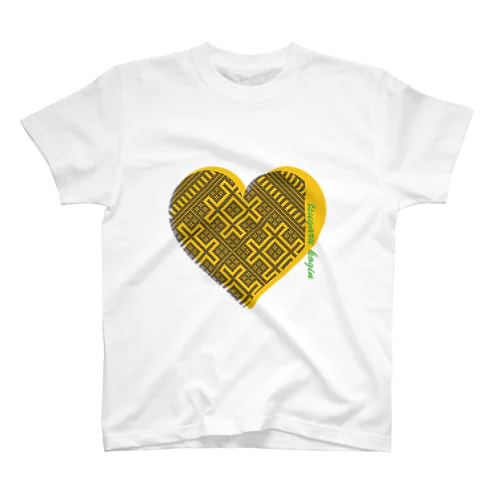 こぎんとハート（黄） Regular Fit T-Shirt