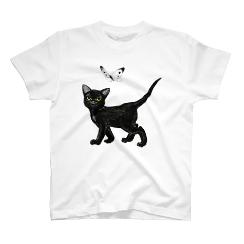 黒猫と紋白 スタンダードTシャツ