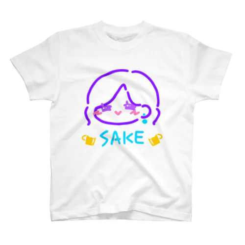 SAKEさちえ スタンダードTシャツ