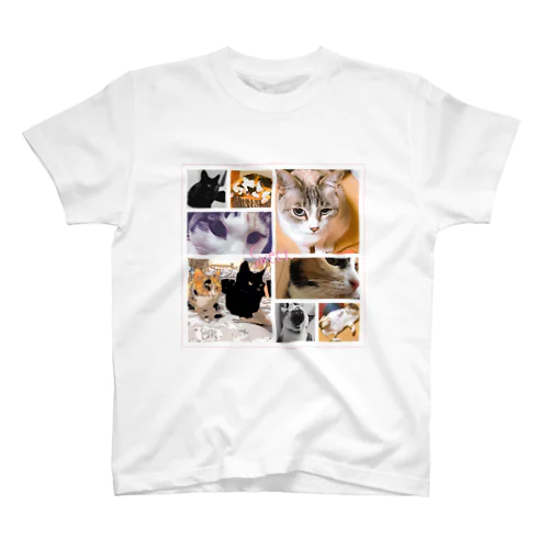 ねこ Regular Fit T-Shirt