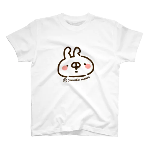 ねことうさぎ【うさぎ】 Regular Fit T-Shirt