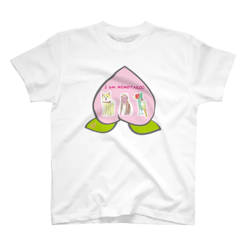 I am MOMOTAROU Regular Fit T-Shirt