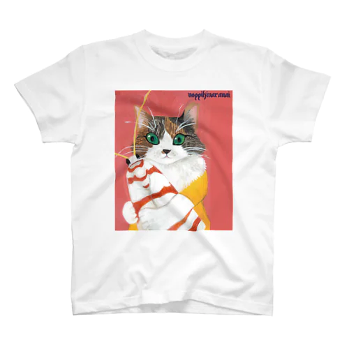 のっぴきならない/保護猫ジーア スタンダードTシャツ