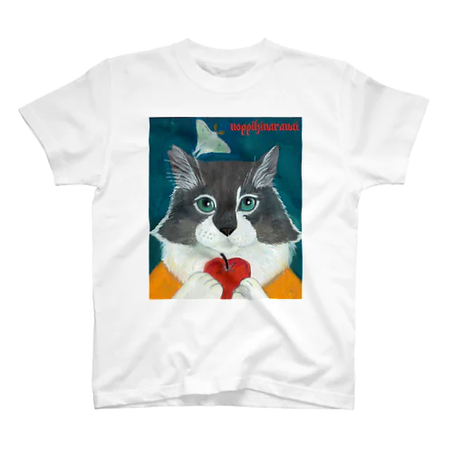 のっぴきならない/保護猫タケル スタンダードTシャツ