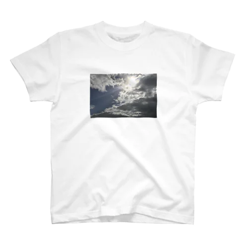 太陽 空 写真 Regular Fit T-Shirt