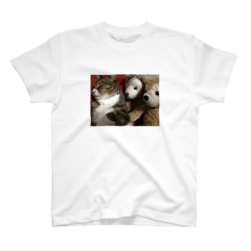 猫とクマ達 Regular Fit T-Shirt