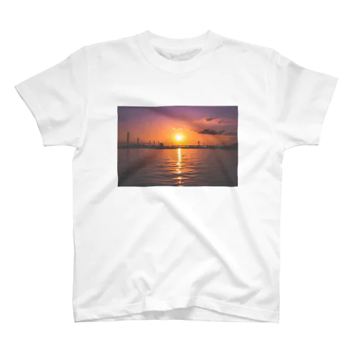 瀬戸内海と夕日シリーズ　 スタンダードTシャツ