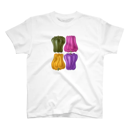 4色ピーマン Regular Fit T-Shirt