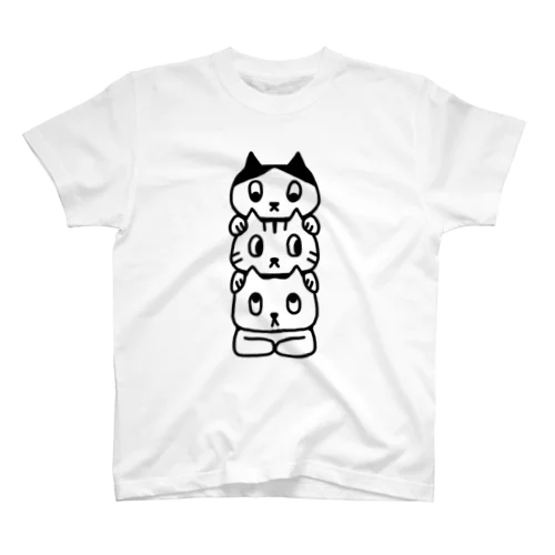トーテム猫  Regular Fit T-Shirt