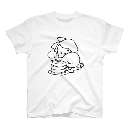 たまごだんしゃく(パンケーキ) スタンダードTシャツ