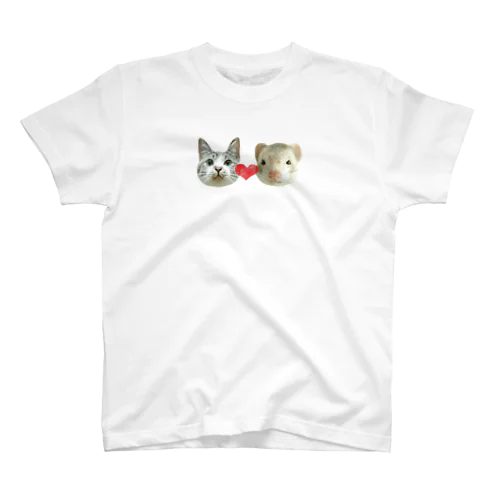 うちのこ２匹 Regular Fit T-Shirt