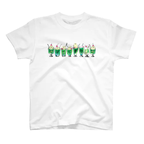 クリームソーダ先輩8人前 スタンダードTシャツ